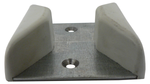 Sabot à visser H.25mm pour porte de garage